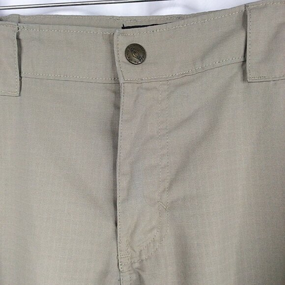 Tru-Spec Tactical Cargo Pants Womens Size 14 Beige Ripstop Cotton Poly 36x27 - Picture 4 of 10